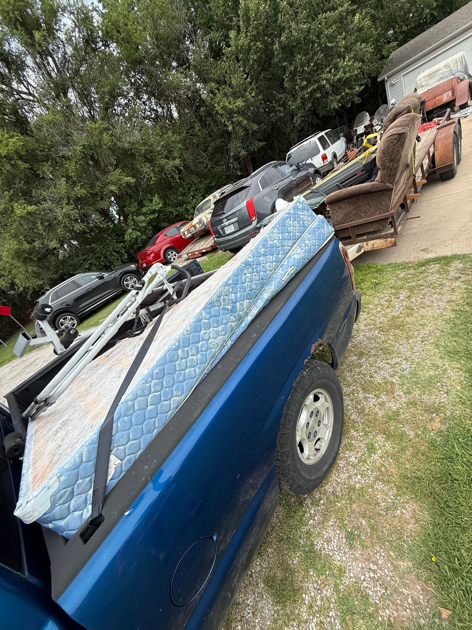 Junk removal job in Wichita — before and after